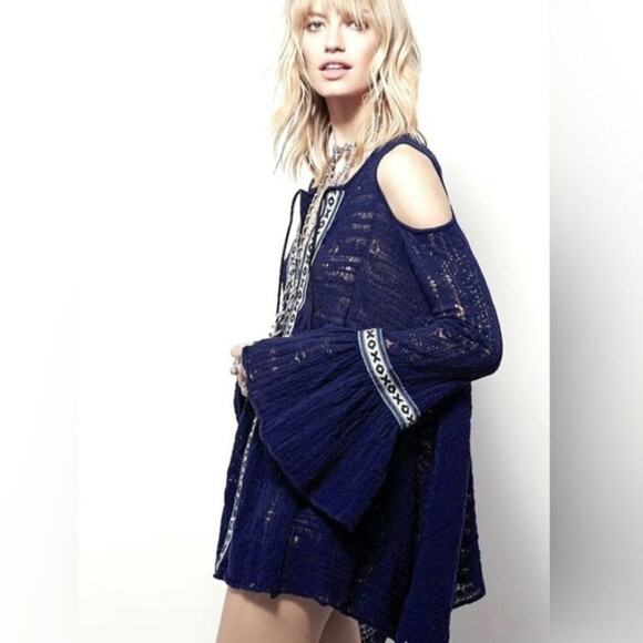 Free People Love of Flowers Tunic Dress - Picture 1 of 6